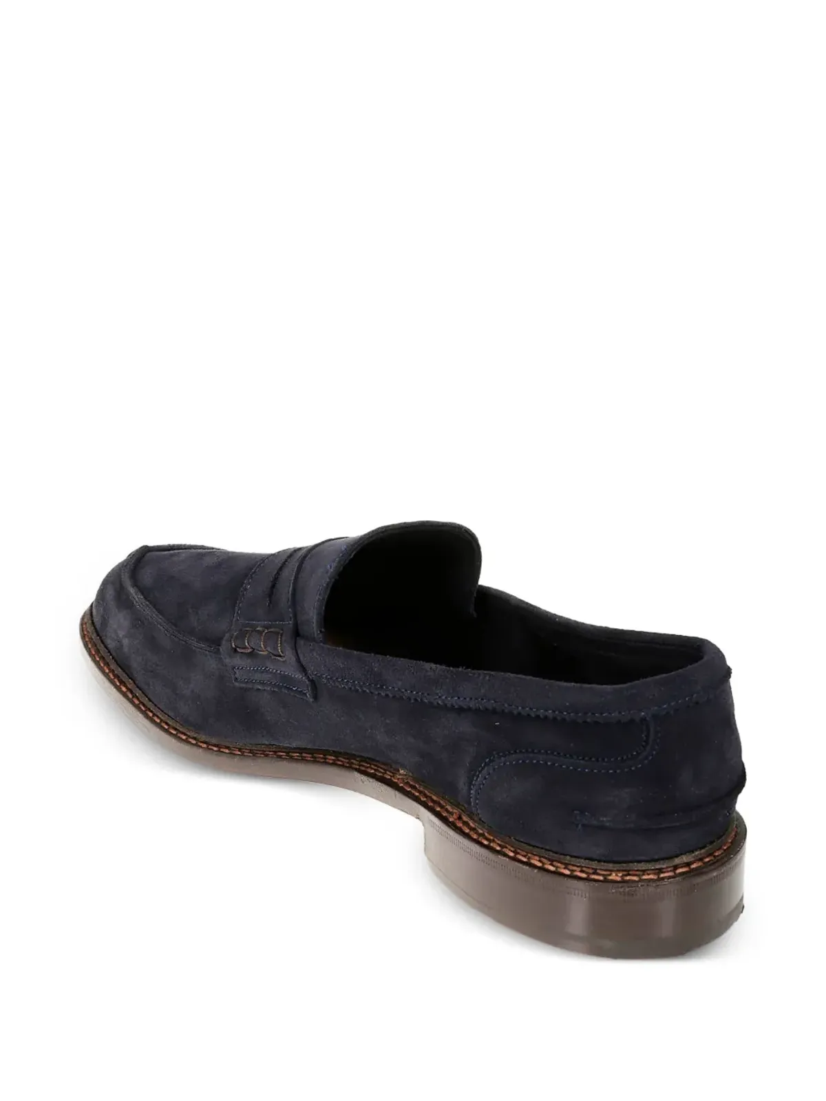 Tricker's アダム ペニー スエード ローファー - 画像4