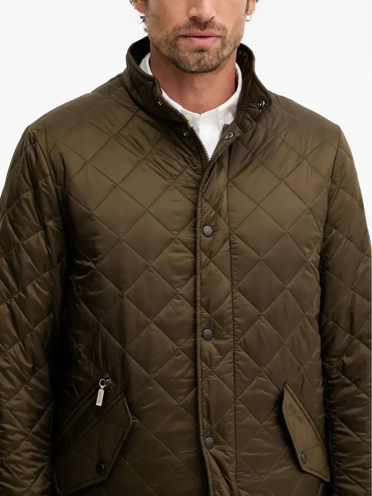Barbour フライウェイト チェルシー キルトジャケット - 画像4