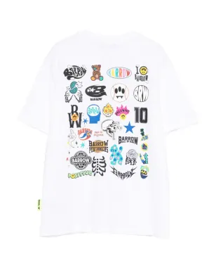 Barrow kids ロゴグラフィックTシャツ - サムネイル2