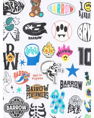 Barrow kids ロゴグラフィックTシャツ - サムネイル3