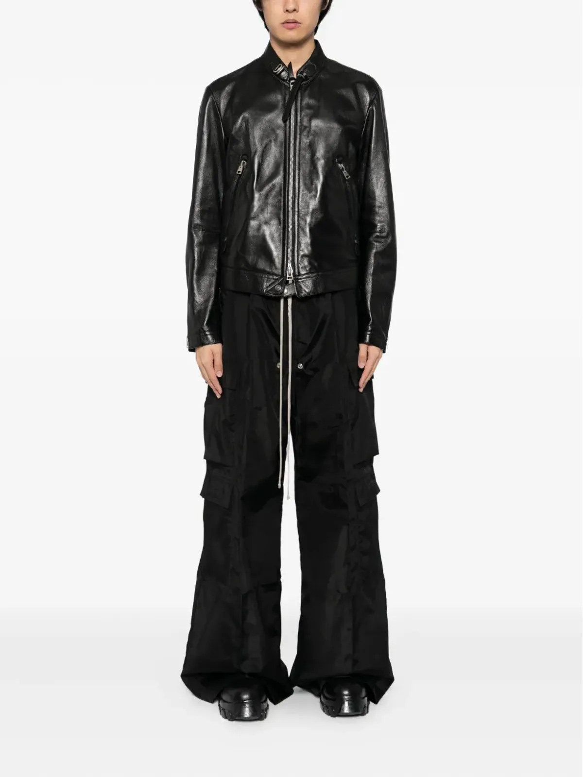 Rick Owens DRKSHDW ジャンボ ベラス トラウザーズ（ブラック） - 画像2