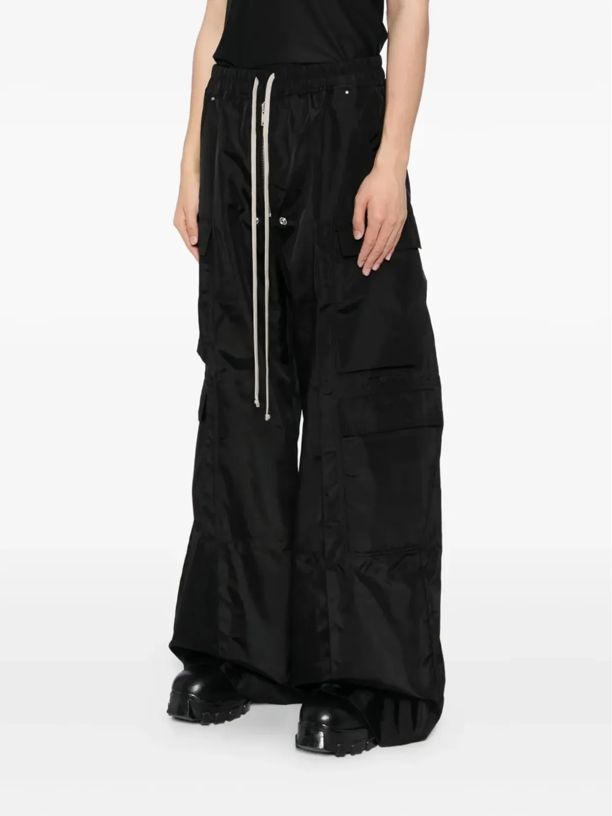 Rick Owens DRKSHDW ジャンボ ベラス トラウザーズ（ブラック） - 画像3