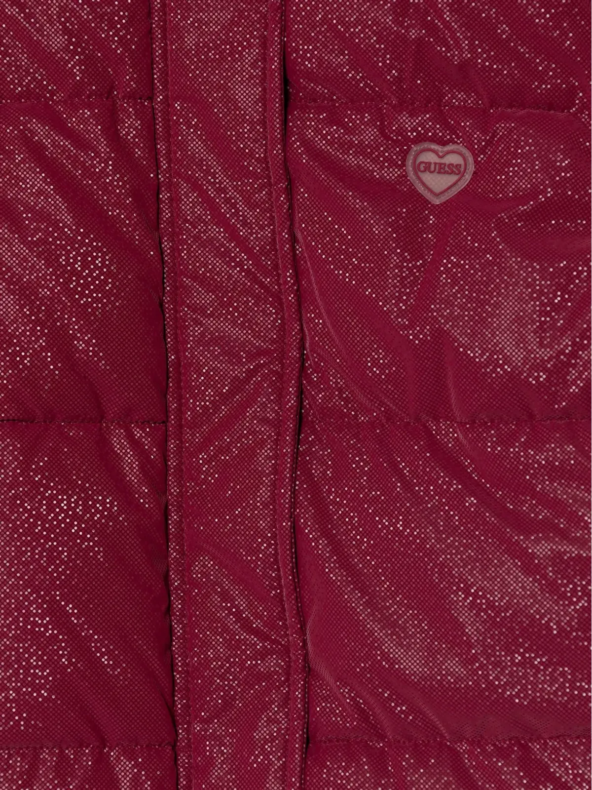 guess kids フード付きキルティングジャケット - 画像3