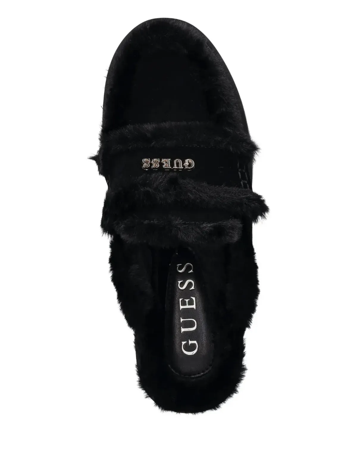 GUESS USA ヤネタ ロゴ ミュール ブラック - 画像4