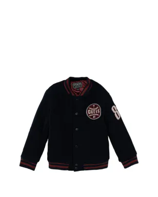 guess kids アップリケ付きボンバー ジャケット - サムネイル1
