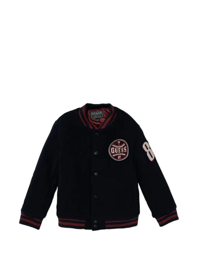 guess kids guess kids アップリケ付きボンバー ジャケットの商品画像