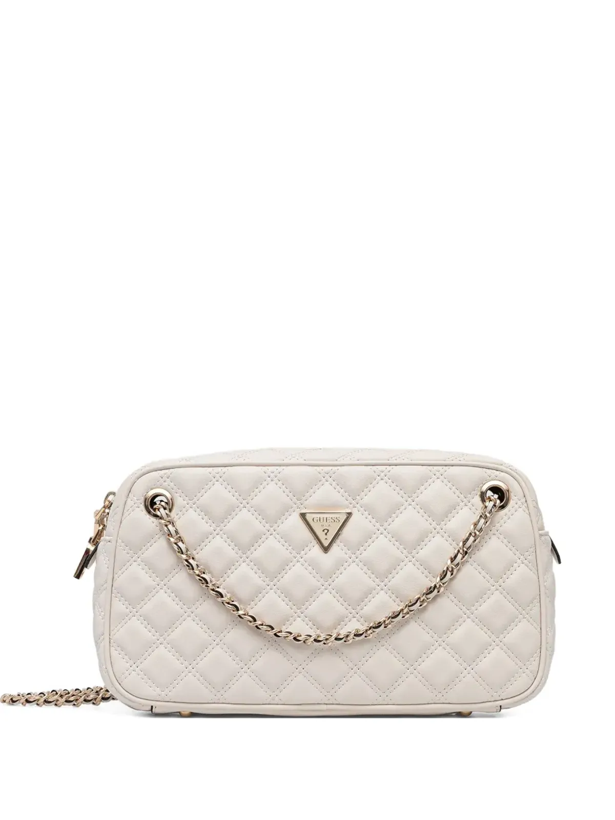 GUESS USA Giully キルテッド チェーンストラップ クロスボディバッグ - 画像1