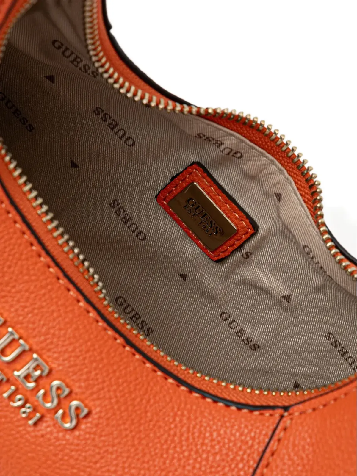 GUESS USA ジップファスナー付きショルダーバッグ - 画像5