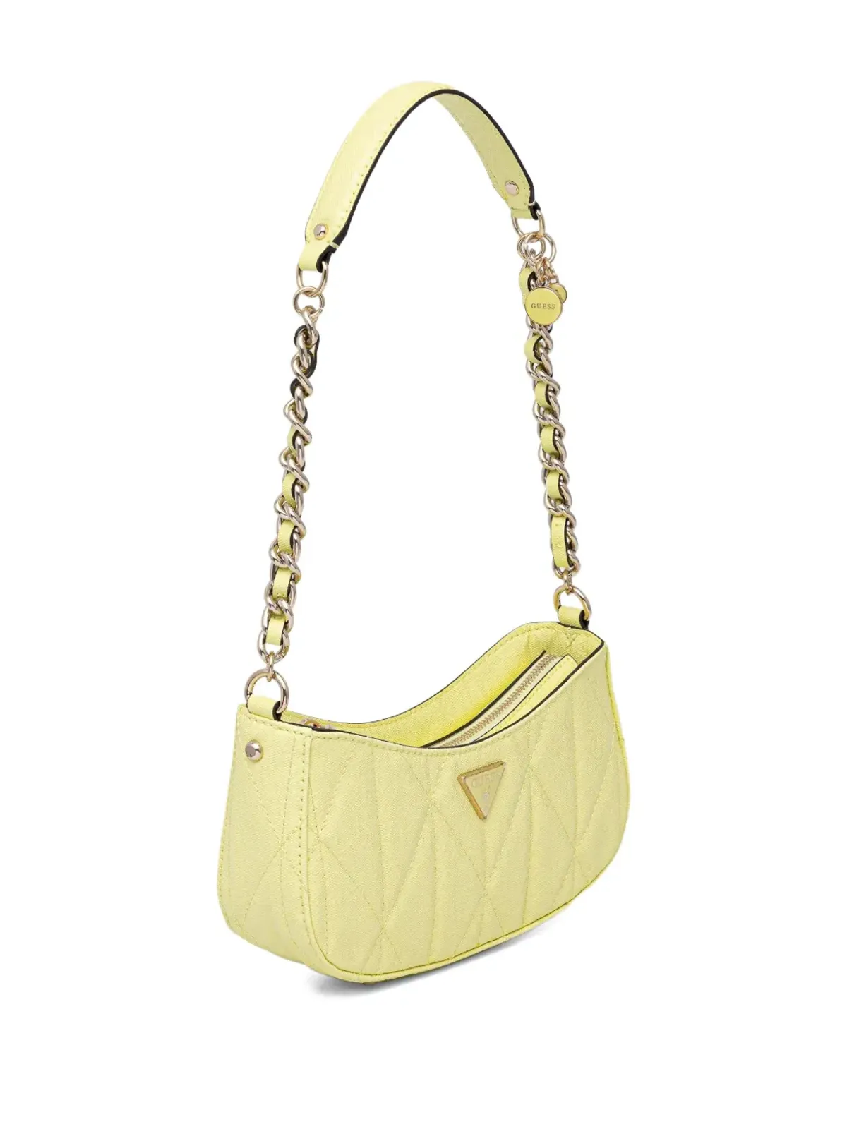 GUESS USA アルディナ 4G ショルダーバッグ イエロー - 画像2