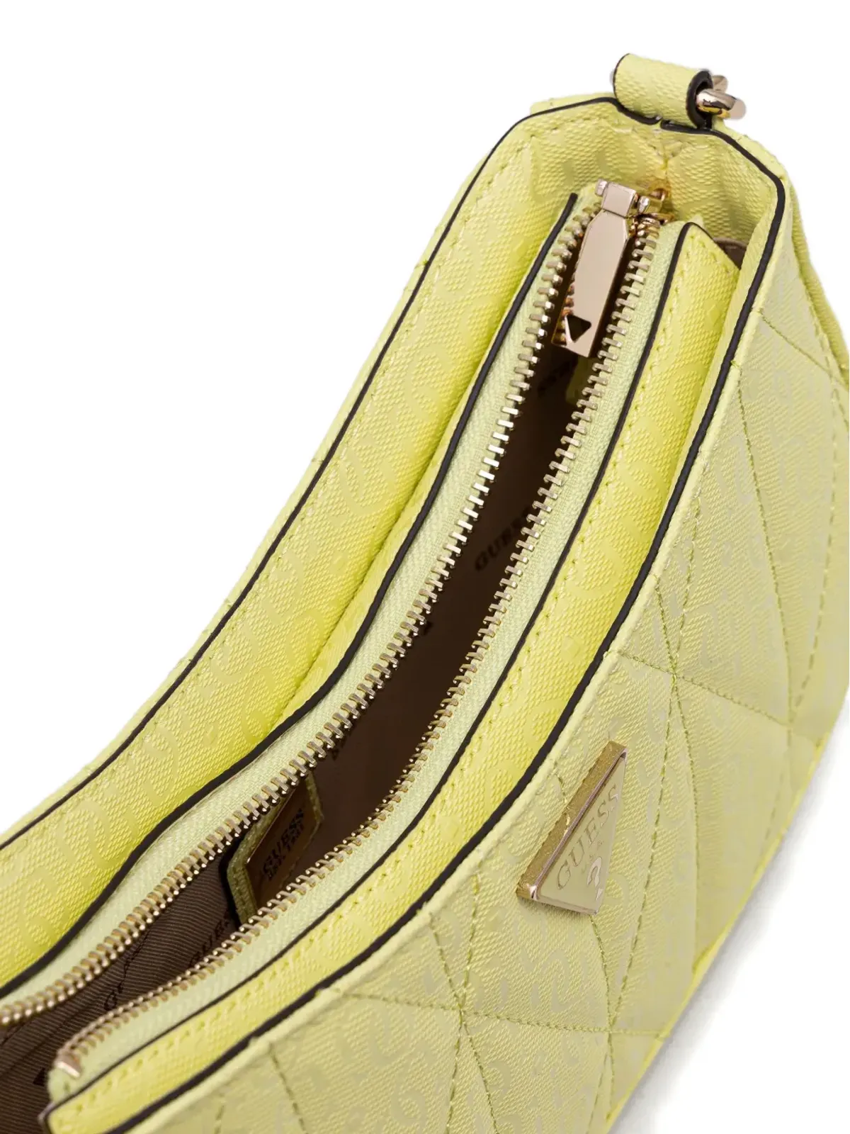 GUESS USA アルディナ 4G ショルダーバッグ イエロー - 画像3