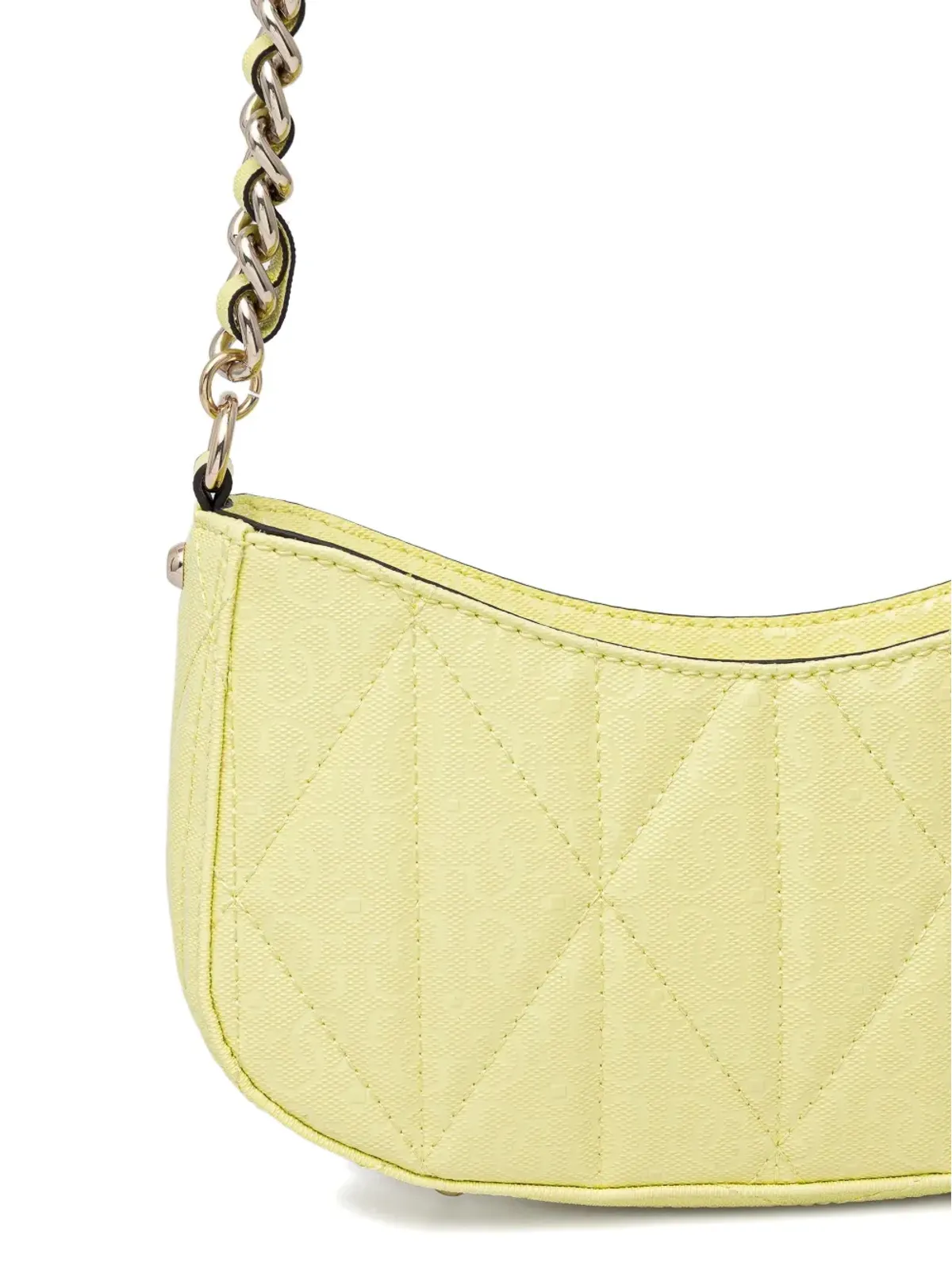 GUESS USA アルディナ 4G ショルダーバッグ イエロー - 画像4