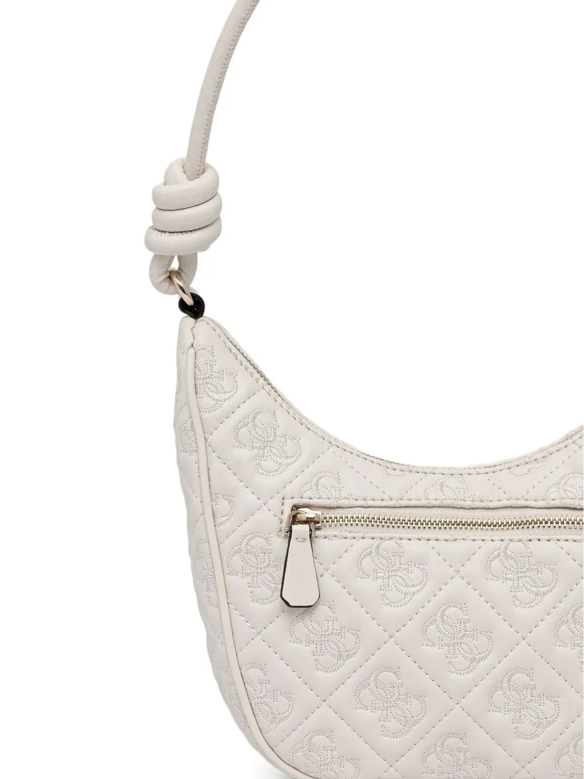 GUESS USA アデラシア 4G キルテッド ノットハンドル ショルダーバッグ - 画像3