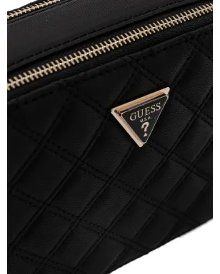 GUESS USA quilted-design chain-strap crossbody bag - Black - サムネイル4