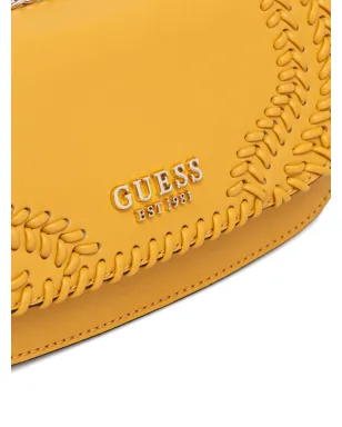 GUESS USA タタム ウェーブン チェーンストラップ クロスボディバッグ - サムネイル5