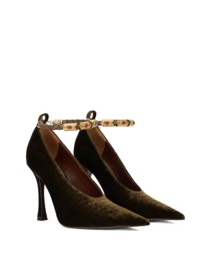 Roberto Cavalli ポインテッドストラップパンプス - サムネイル2