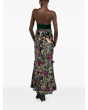 Roberto Cavalli エンベリッシュド マキシドレス - サムネイル4