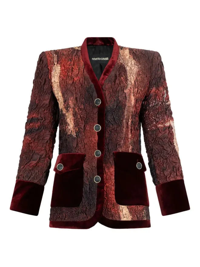 Roberto Cavalli Roberto Cavalli シルクフィットジャケットの商品画像