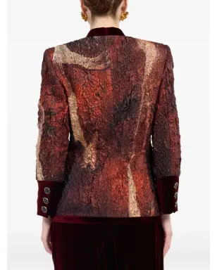 Roberto Cavalli シルクフィットジャケット - サムネイル4