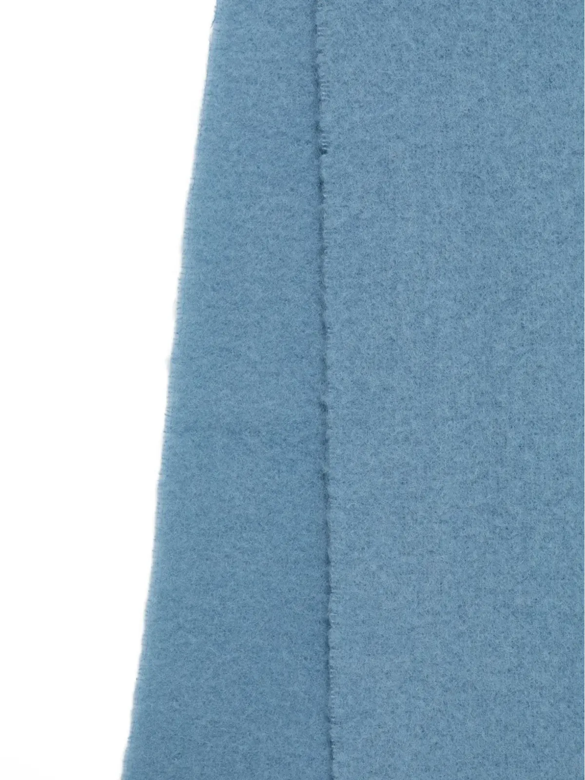 Maison Kitsuné フリンジ付きロゴパッチスカーフ - 画像2