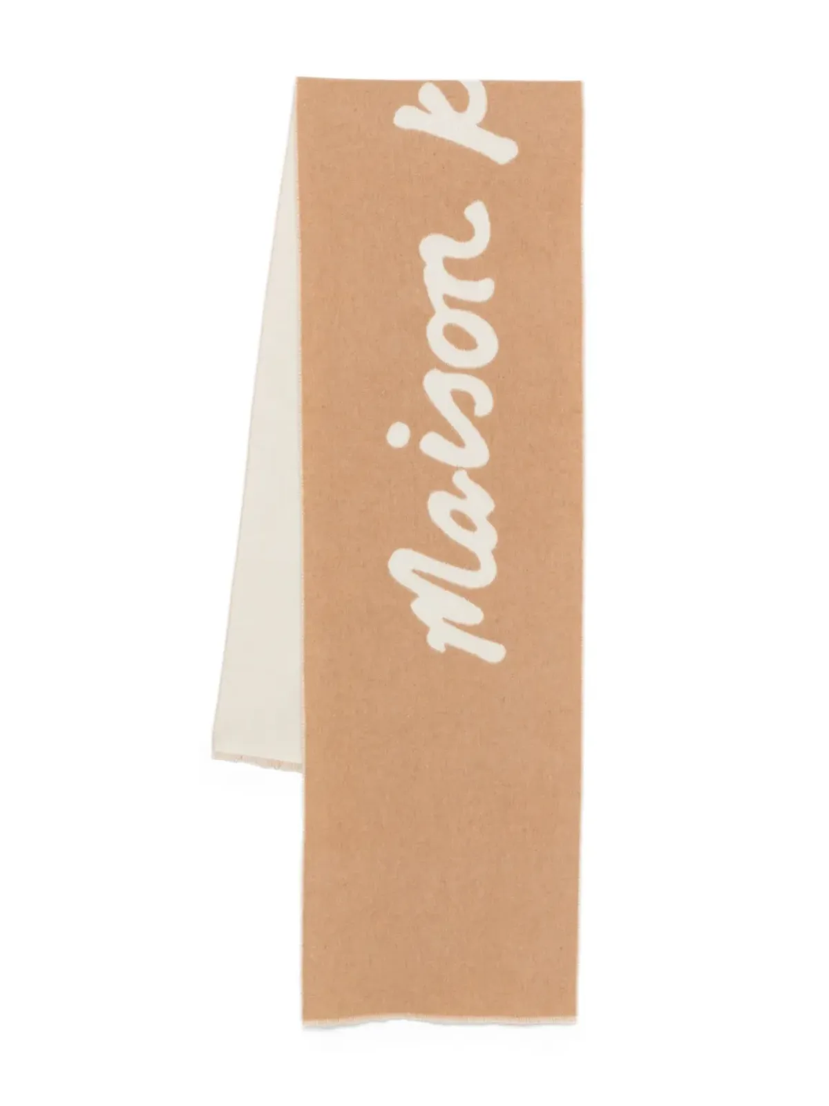 Maison Kitsuné ハンドライティング スカーフ - 画像1