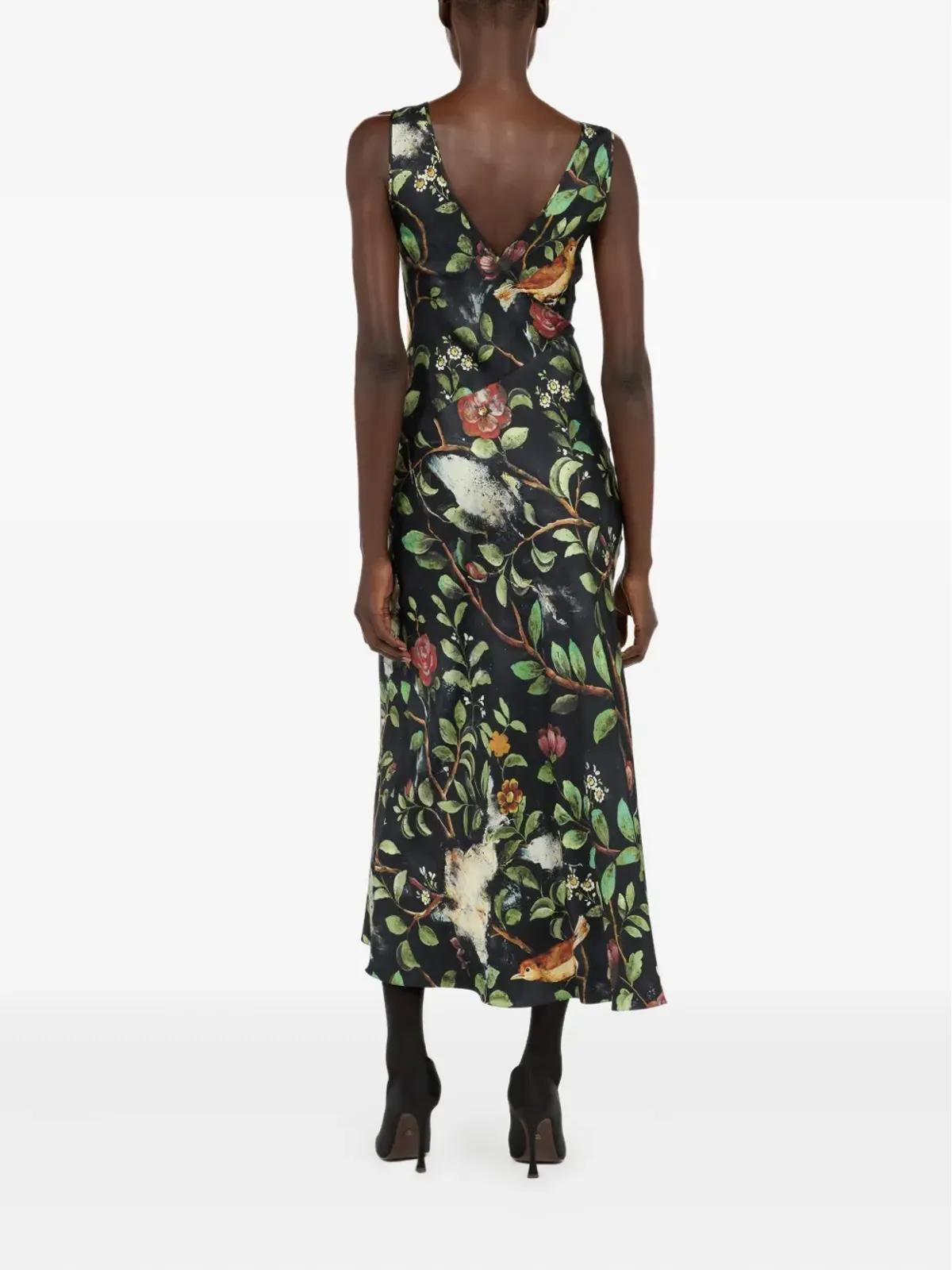 Roberto Cavalli 花柄プリントドレス - 画像4