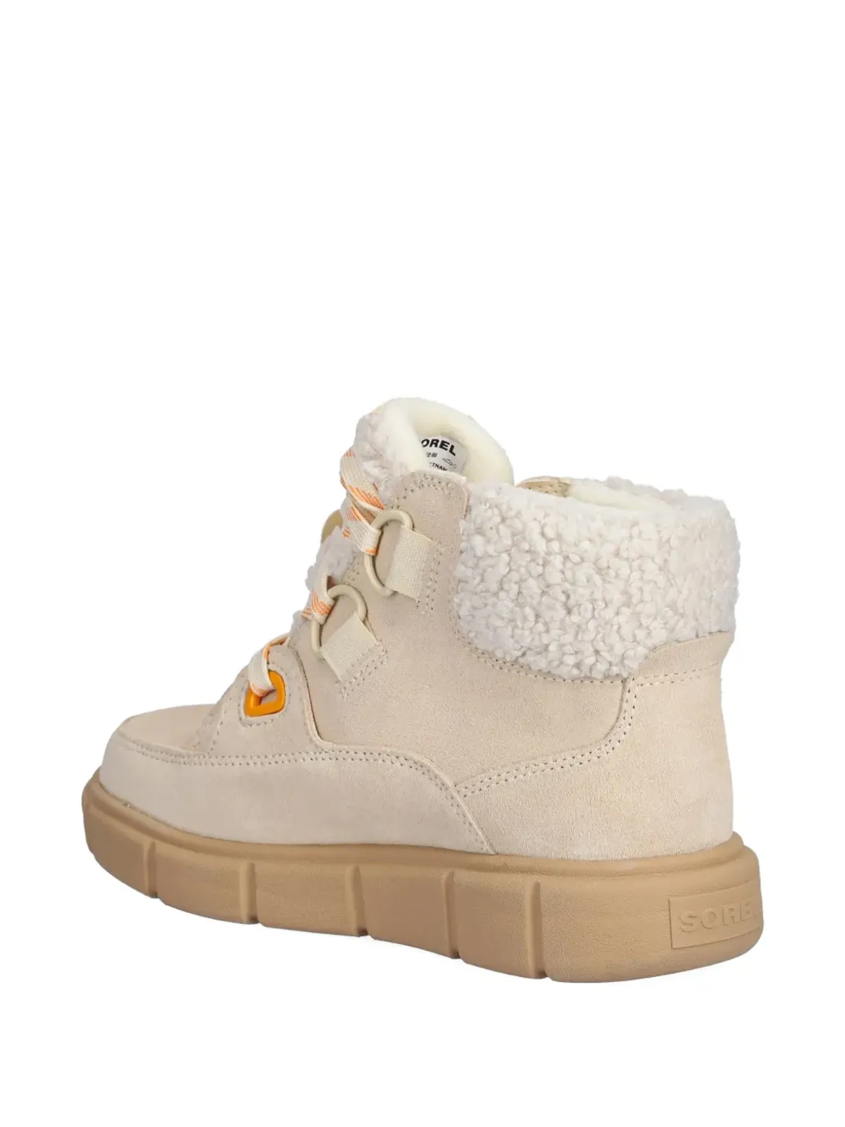 SOREL Explorer III ファー付きトリム レースアップ ブーツ - 画像4