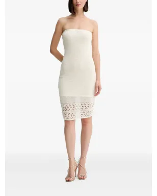 GUESS USA Leahストラップレスミディドレス - サムネイル1