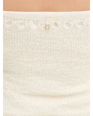 GUESS USA Leahストラップレスミディドレス - サムネイル5