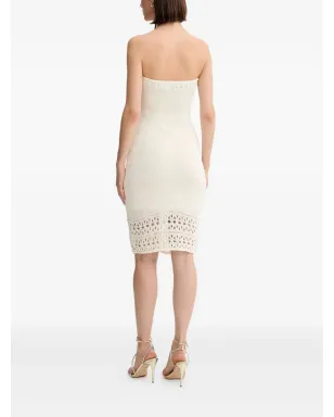 GUESS USA Leahストラップレスミディドレス - サムネイル3