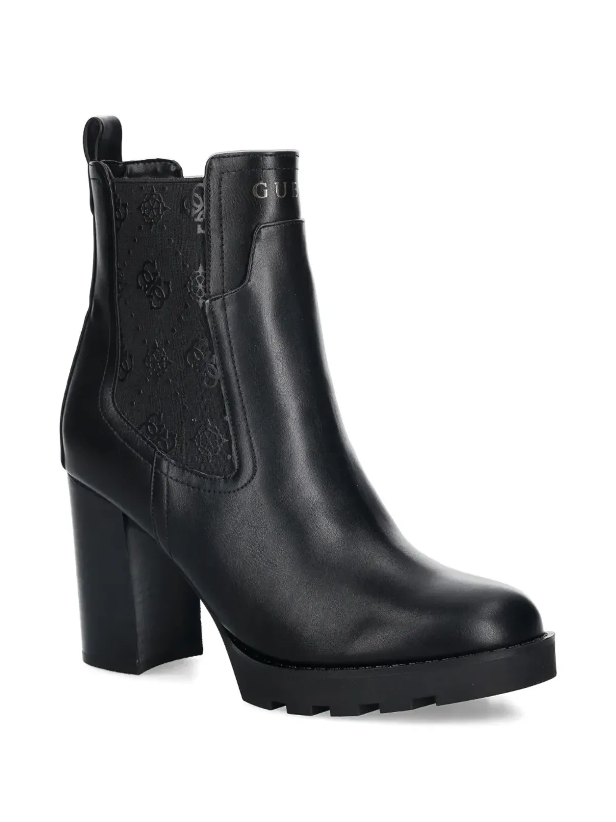 GUESS USA Nealle 4G ロゴディテール アンクルブーツ - 画像2