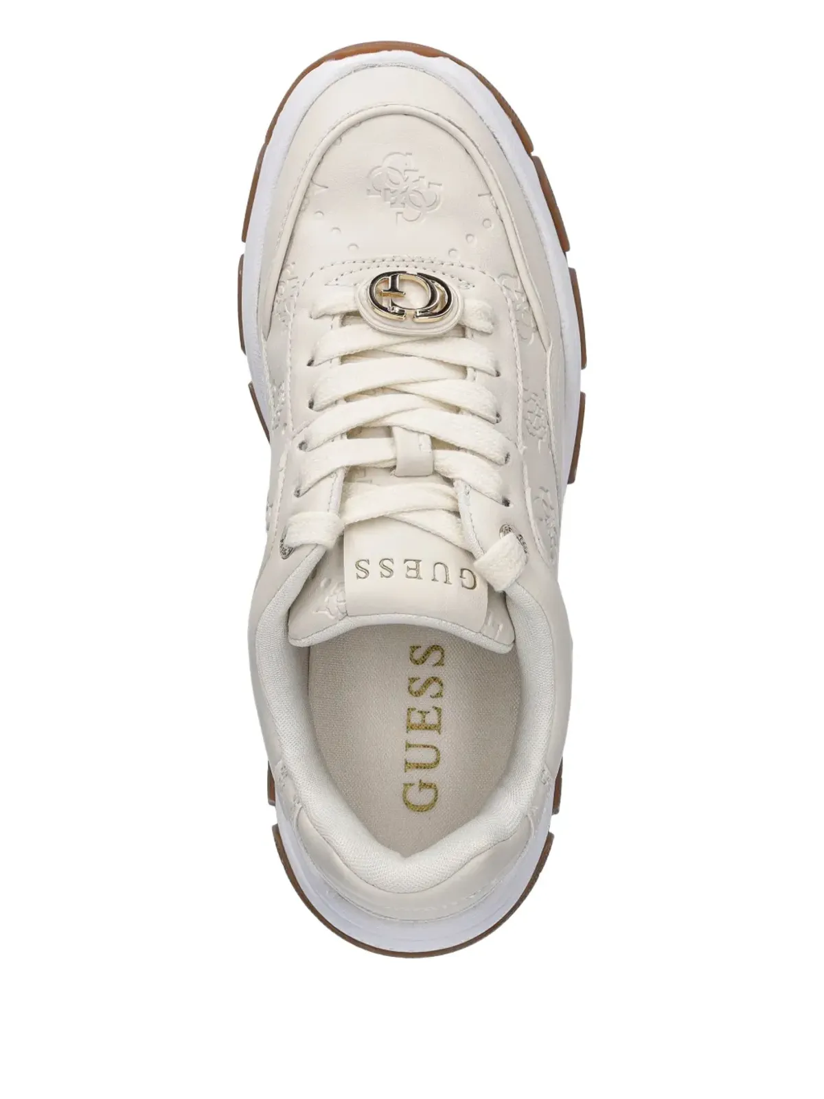 GUESS USA Berret 4G ペオニー柄スニーカー - 画像3