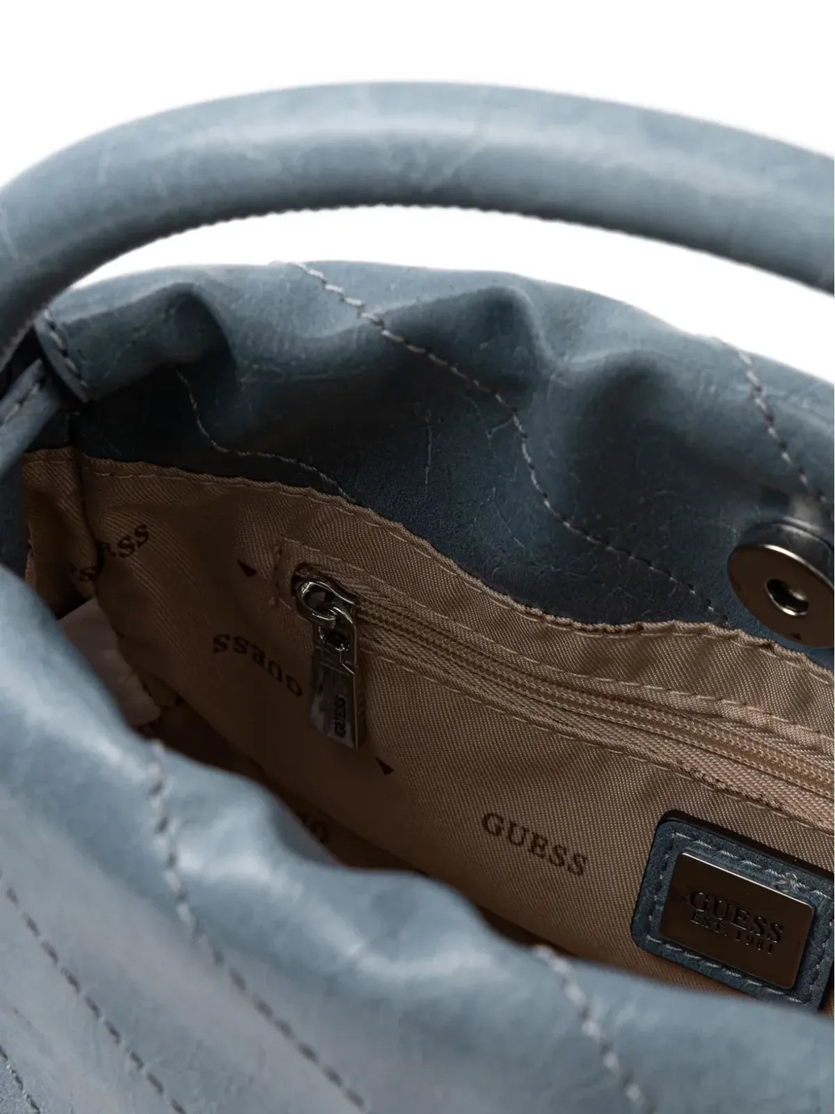 GUESS USA Amys キルテッドデザイン クロスボディバッグ - 画像5