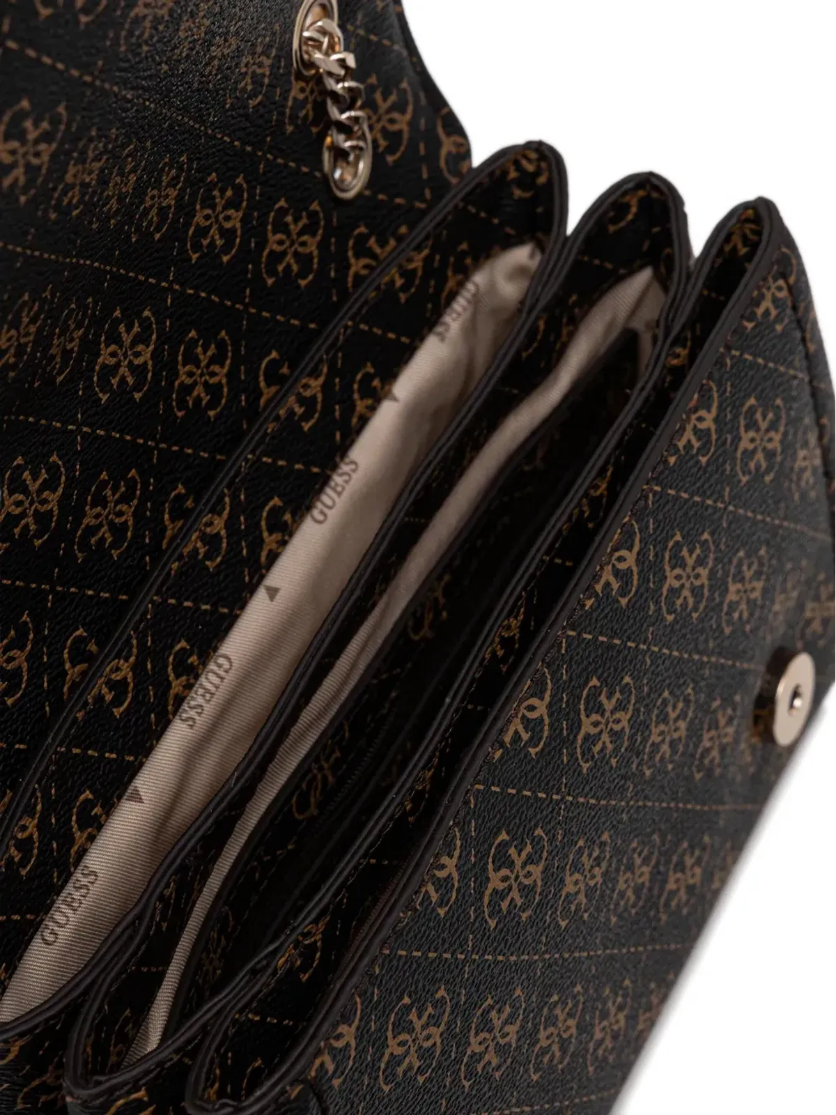 GUESS USA Noelle 4G cross body bag - Brown - 画像3