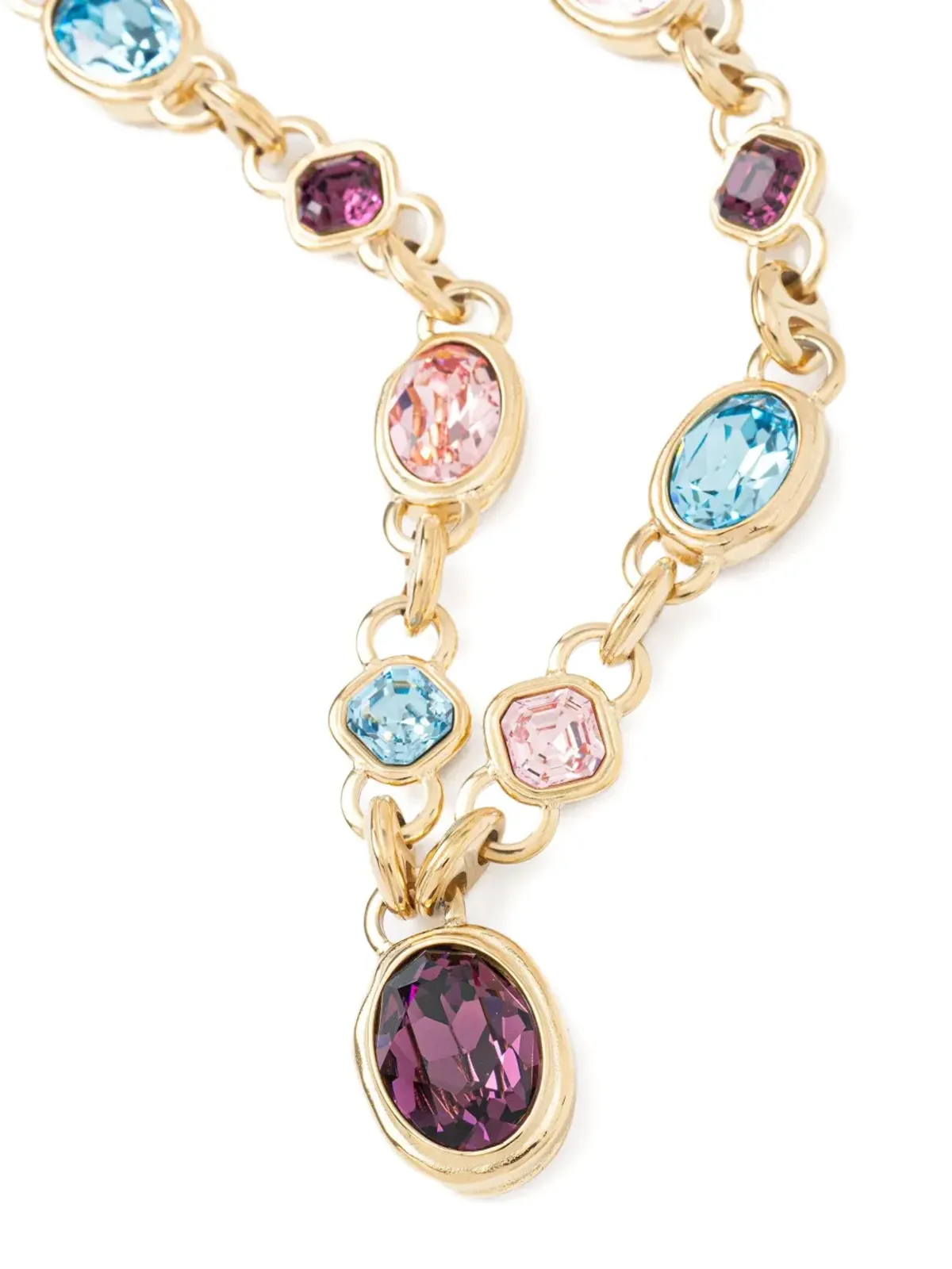 GUESS USA Mamounia オーバルペンダント ネックレス - 画像2