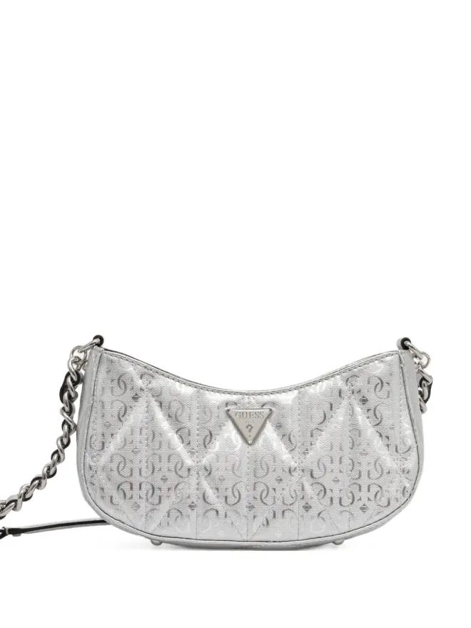 GUESS USA GUESS USA アルディナ キルテッドデザイン チェーンストラップ ショルダーバッグ - シルバーの商品画像