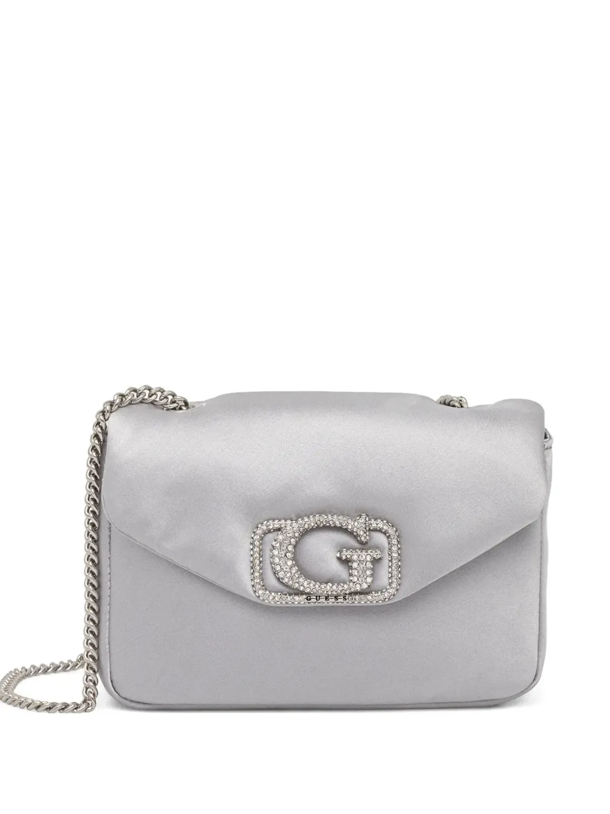 GUESS USA プリュー エンベリッシュド チェーン ミニバッグ - 画像1