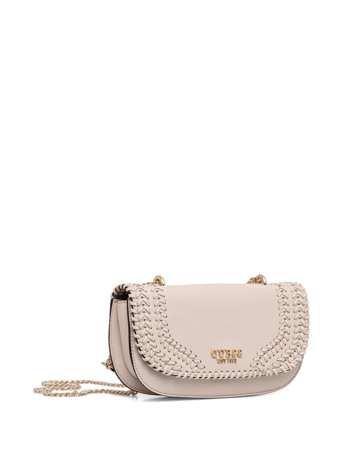 GUESS USA タタム ウーブンチェーン ミニ クロスボディバッグ - Neutrals - 画像3