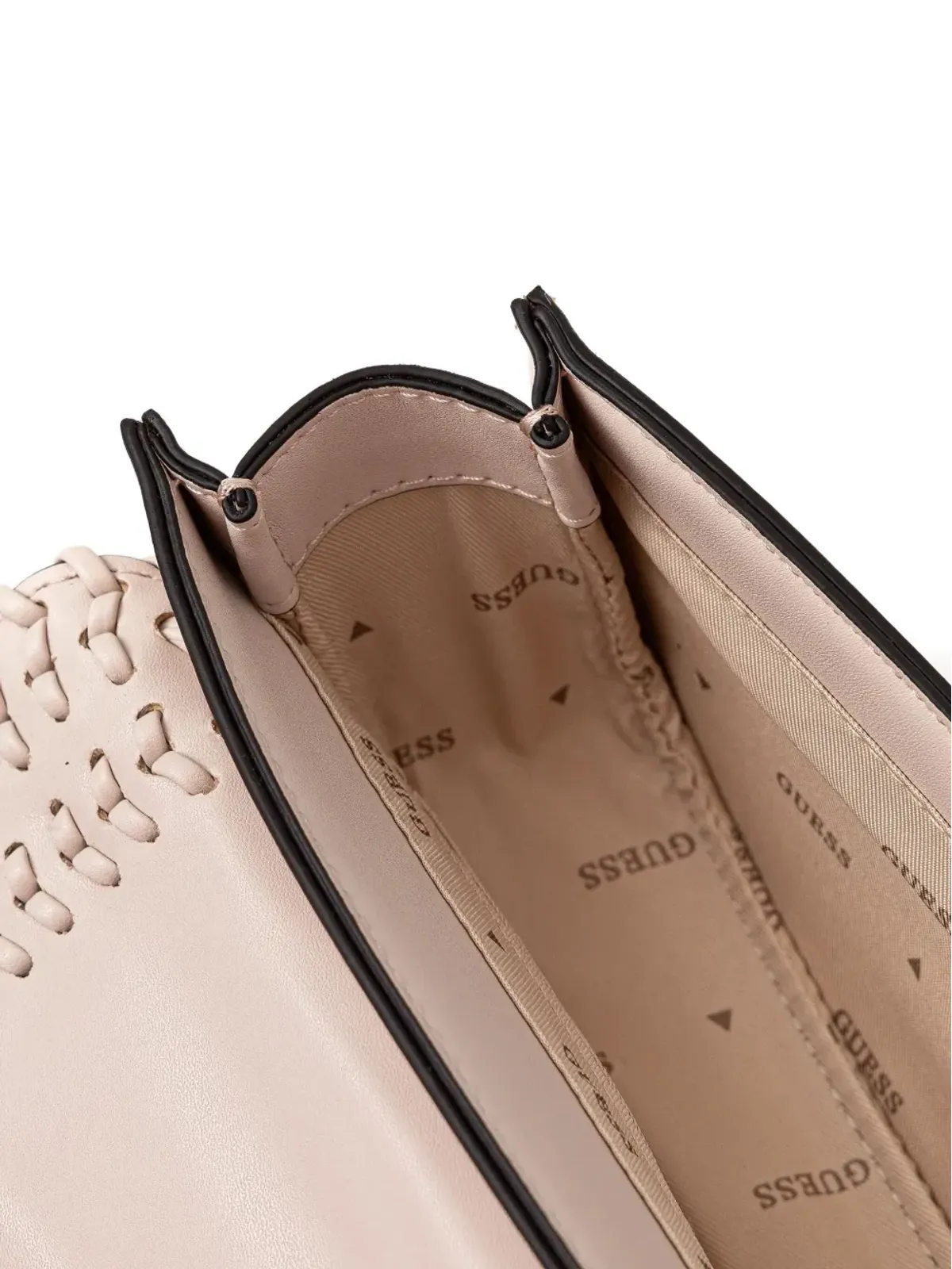 GUESS USA タタム ウーブンチェーン ミニ クロスボディバッグ - Neutrals - 画像4