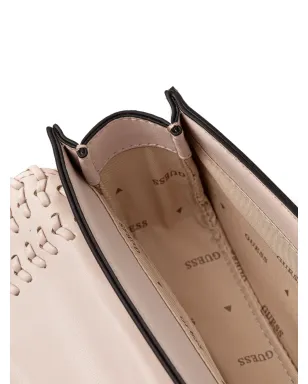 GUESS USA タタム ウーブンチェーン ミニ クロスボディバッグ - Neutrals - サムネイル4