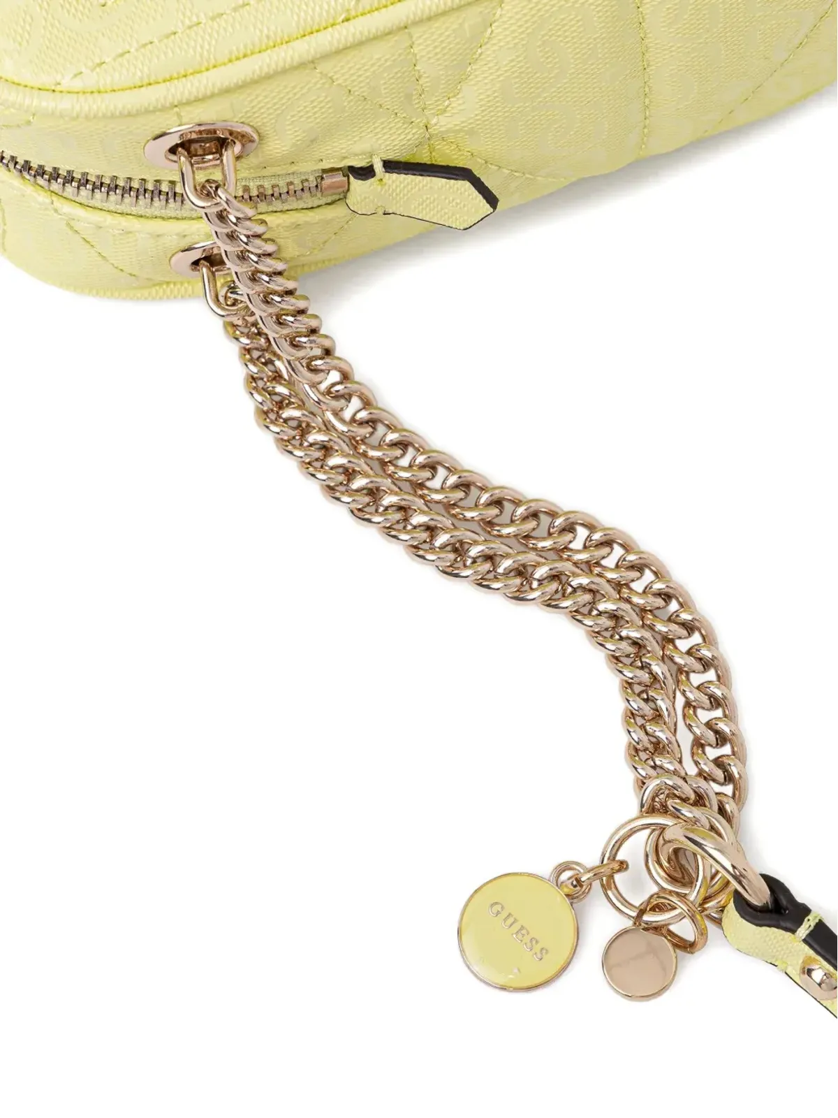 GUESS USA アルディナ 4G キルテッド チェーン ミニバッグ - 画像4