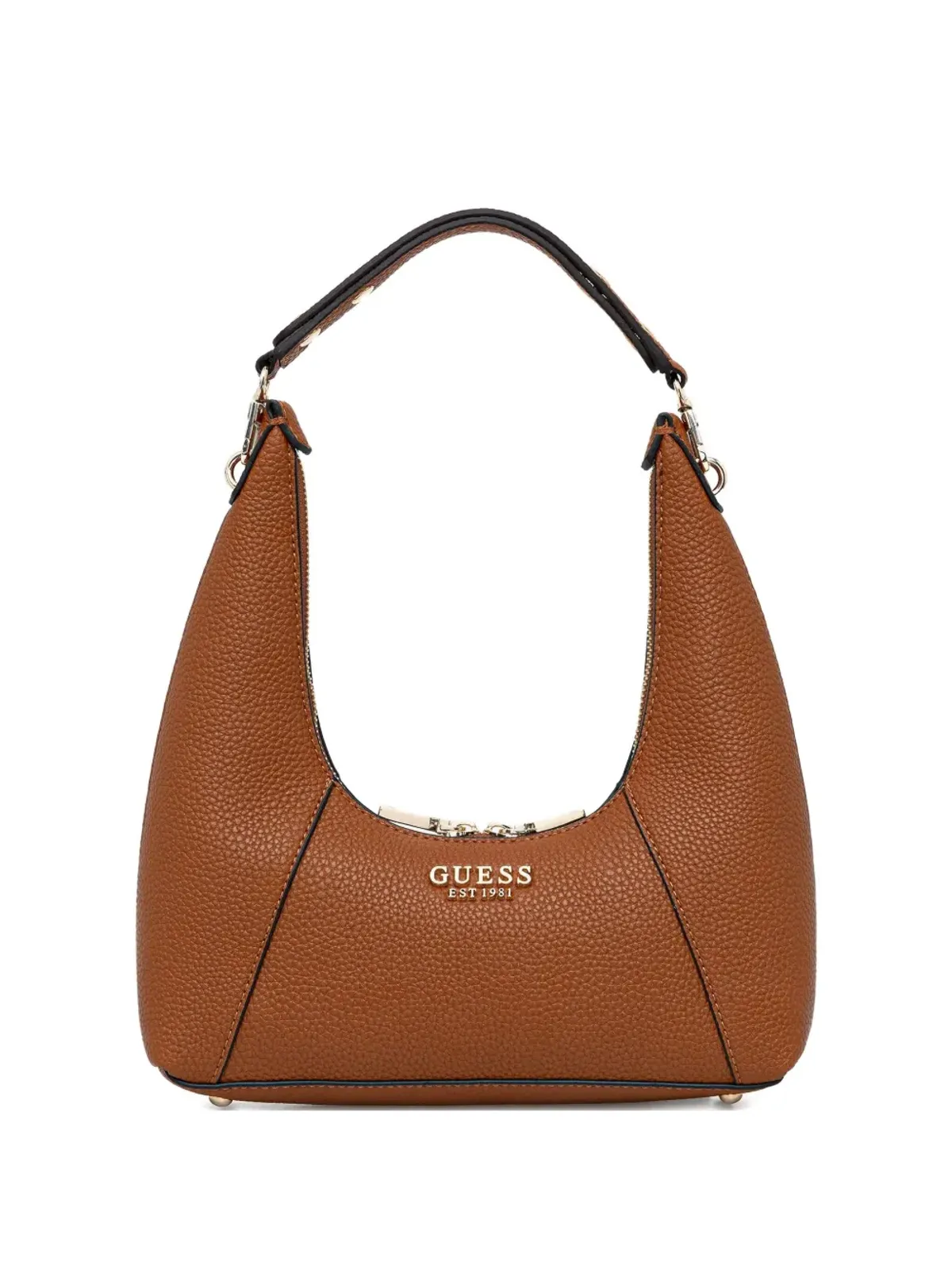 GUESS USA シボ革ジップトートバッグ - 画像1