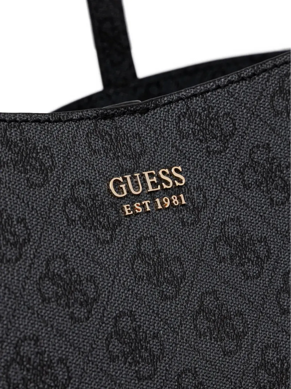 GUESS USA Brenton 4G ロゴプリント トートバッグ - 画像5