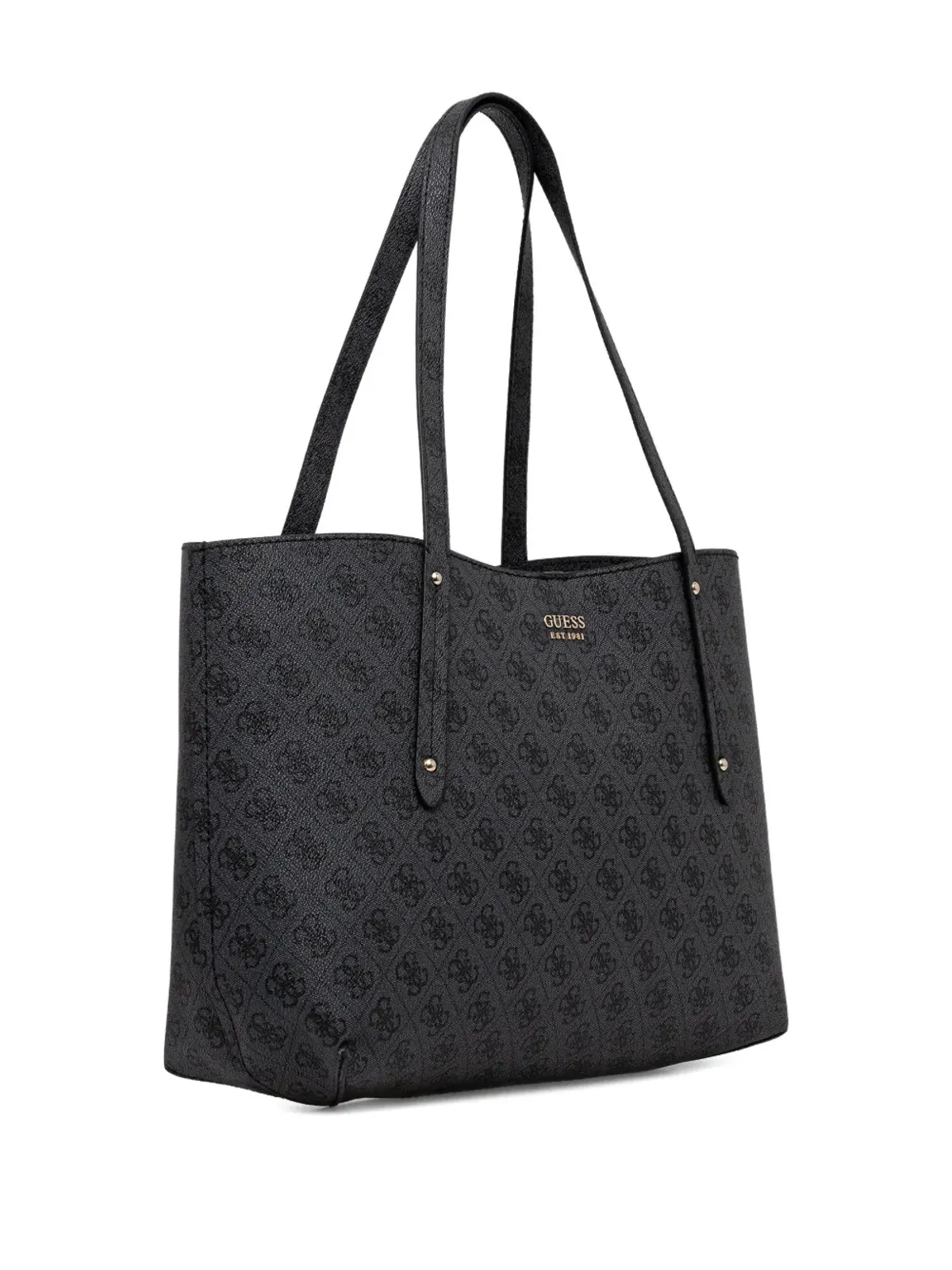 GUESS USA Brenton 4G ロゴプリント トートバッグ - 画像2
