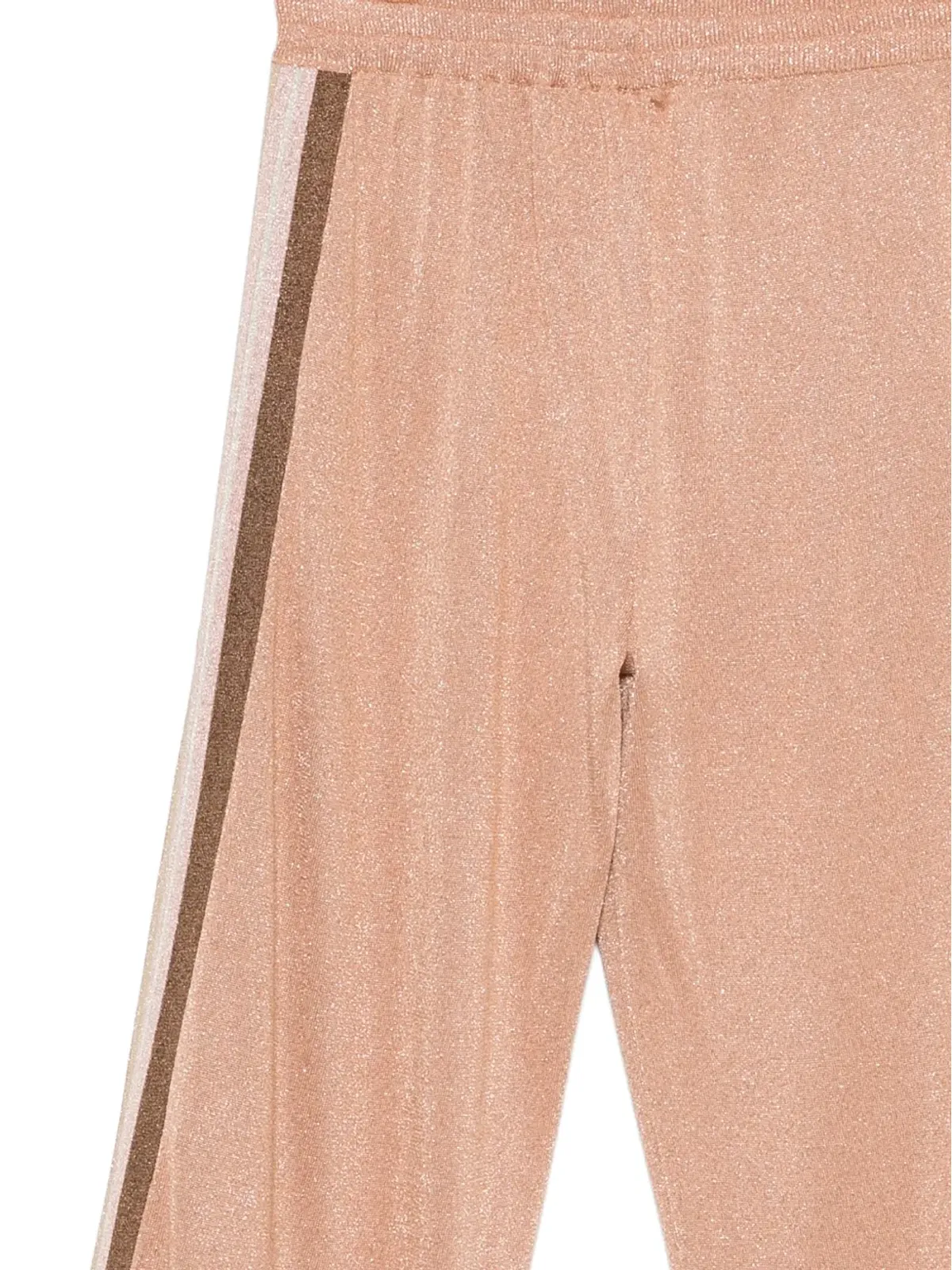 Circus Hotel stripe-detail trousers - Pink - 画像3