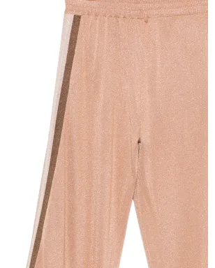 Circus Hotel stripe-detail trousers - Pink - サムネイル3