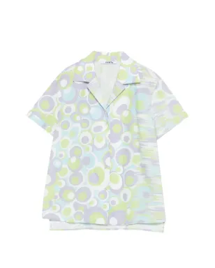 Vivetta circle-pattern shirt - White - サムネイル1