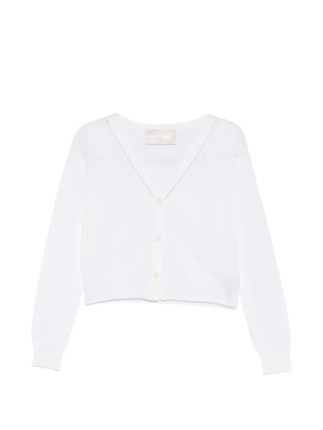 Circus Hotel Circus Hotel ボタン付きニットカーディガン - Whiteの商品画像