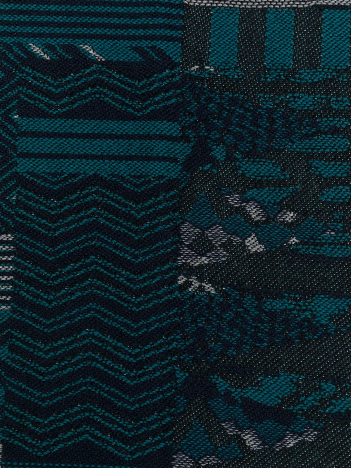 Missoni フリンジトリム柄スカーフ - 画像3