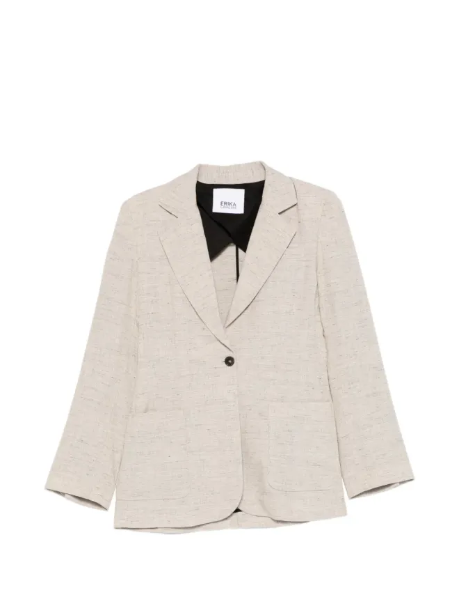 Erika Cavallini Erika Cavallini シングルブレスト ポケットジャケットの商品画像