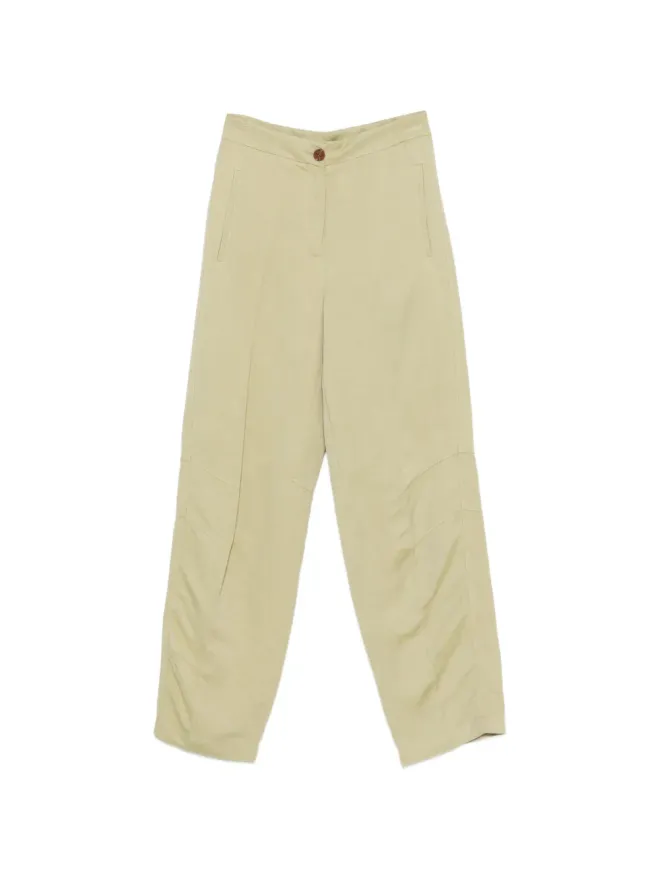Erika Cavallini Erika Cavallini ボタンディテール トラウザーズの商品画像